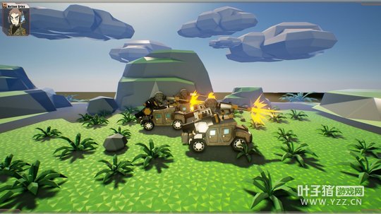 Battle image from Tiny Metal [prototype version screenshot]