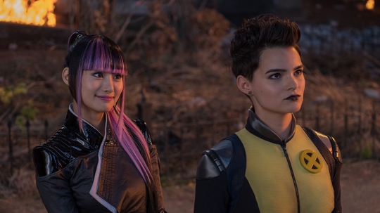 Where Colossus goes, Negasonic Teenage Warhead isn't far behind. Brianna Hildebrand is back as this surly young X-Man, but this time she's joined by her girlfriend (played by Shioli Kutsuna). This new character's identity hasn't been officially confirmed yet, but her electric-based powers suggest Kutsuna could be playing Surge.