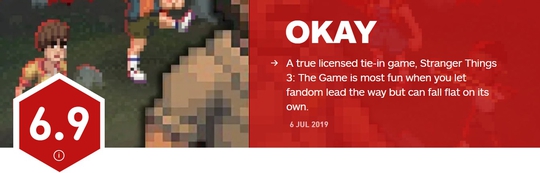《怪奇物语3》IGN评分：6.9分 粉丝群体内自