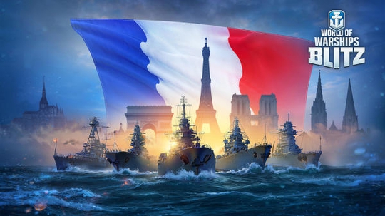 《战舰世界：闪击战》今日推出八艘新法国战