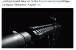 《使命召唤：现代战争》新武器配件系统曝光